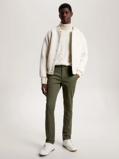 TOMMY HILFIGER Quần Dài Nam Chino Bleecker 1985 Pima Cotton