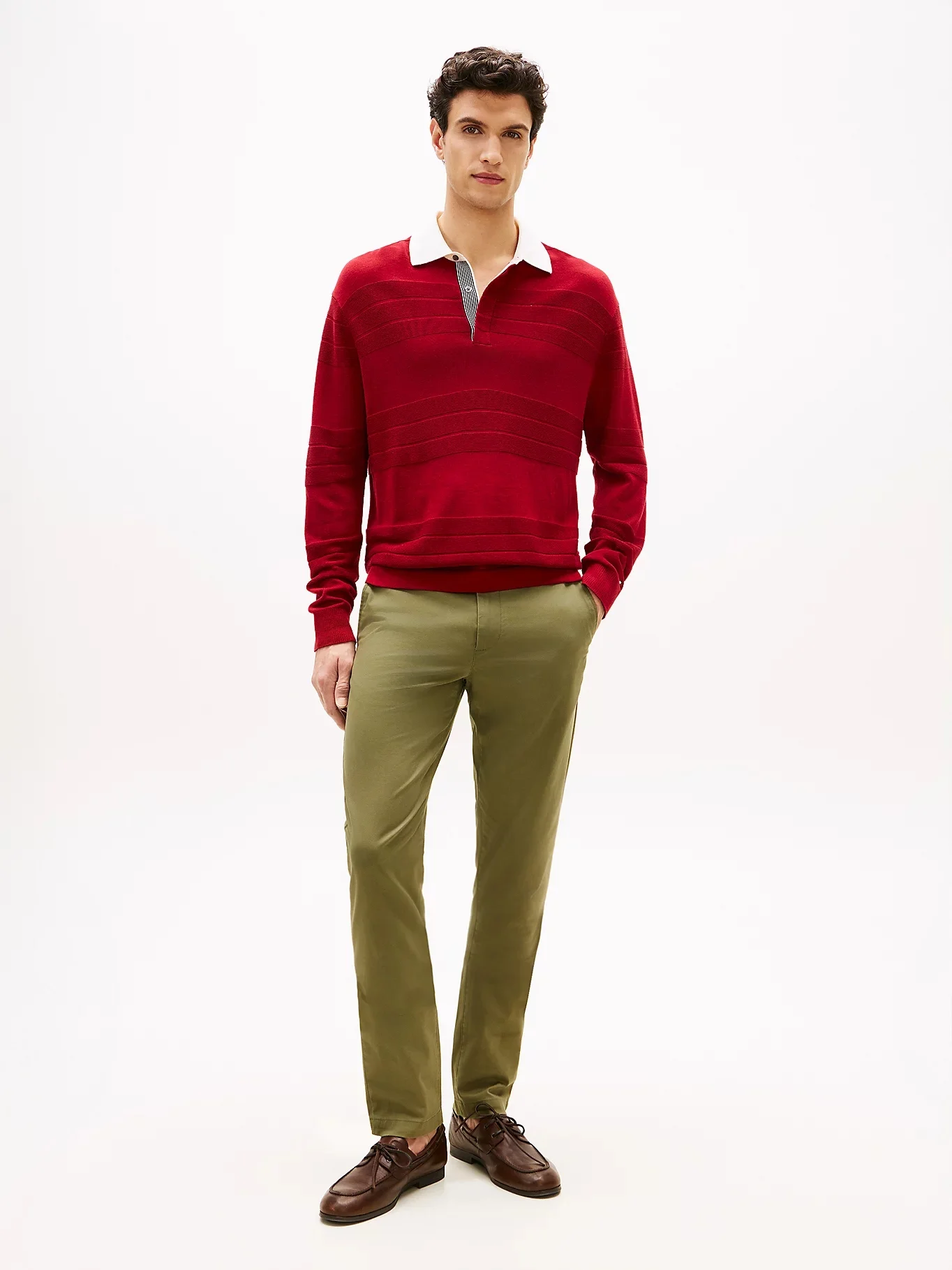 TOMMY HILFIGER Quần Dài Nam Bleecker 1985 Pima Cotton
