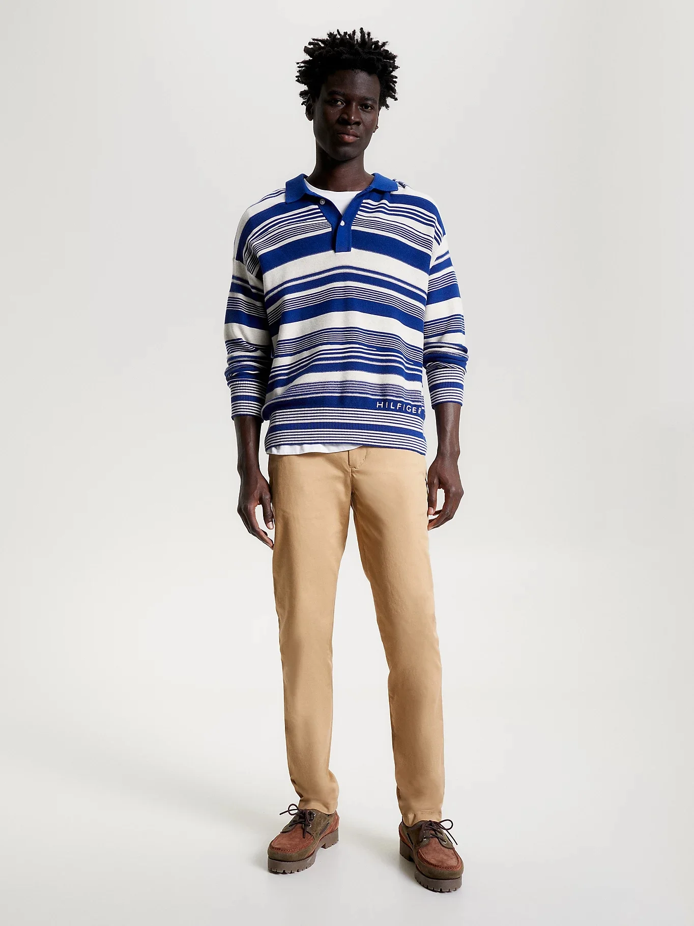TOMMY HILFIGER Quần Dài Nam Chino Bleecker 1985 Pima Cotton