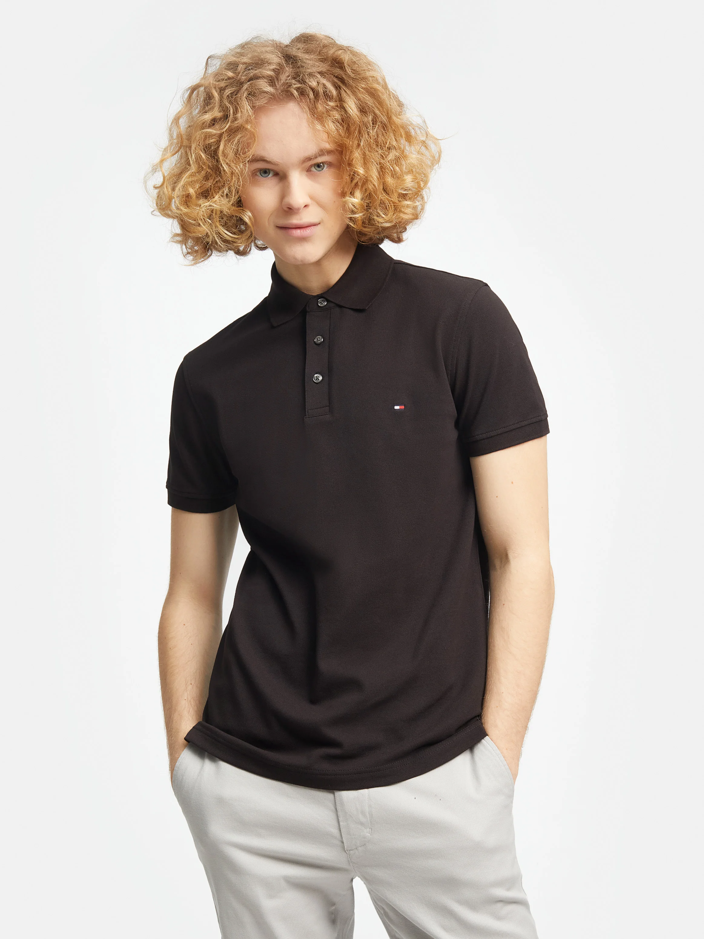 TOMMY HILFIGER Áo Polo Nam Tay Ngắn - IM Core 1985 Slim Polo