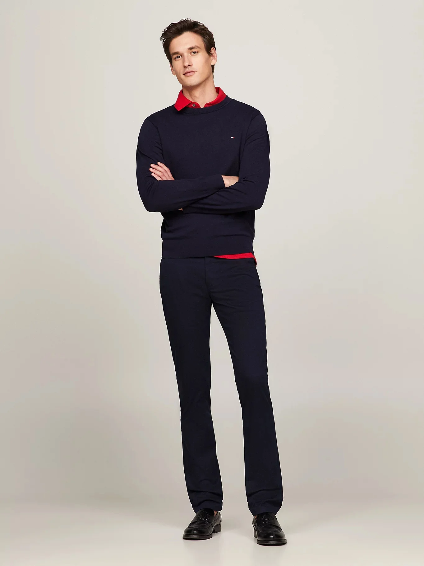 TOMMY HILFIGER Quần Dài Nam Core Bleecker 1985 Pima Cotton