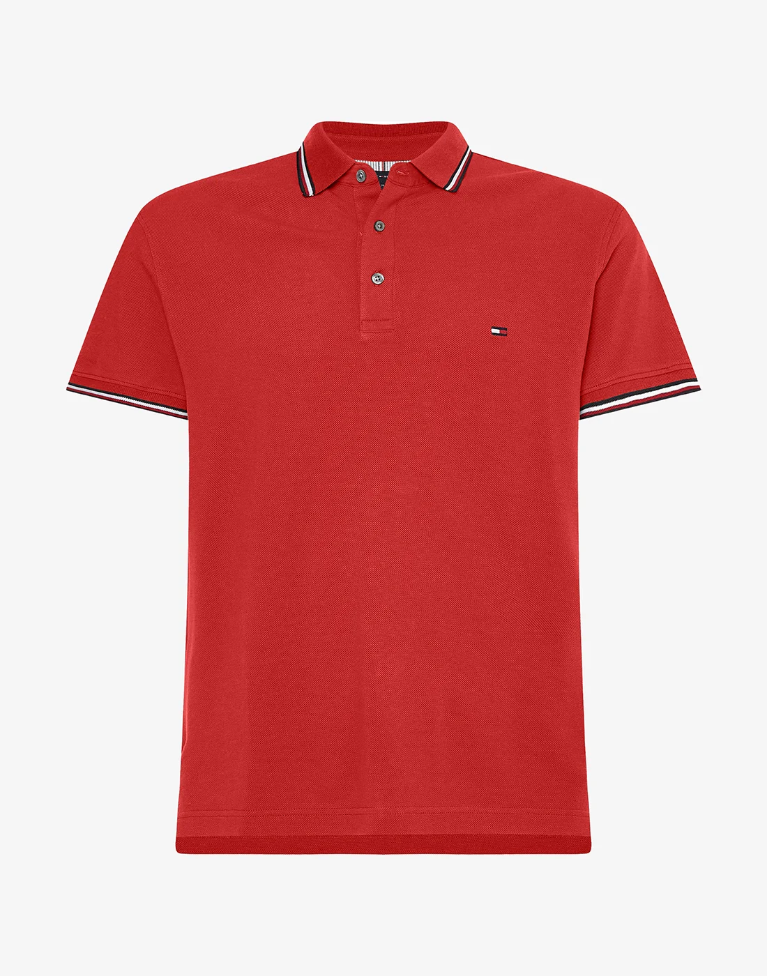TOMMY HILFIGER Áo Polo Nam Tay Ngắn 1985 RWB Tipped Slim Polo