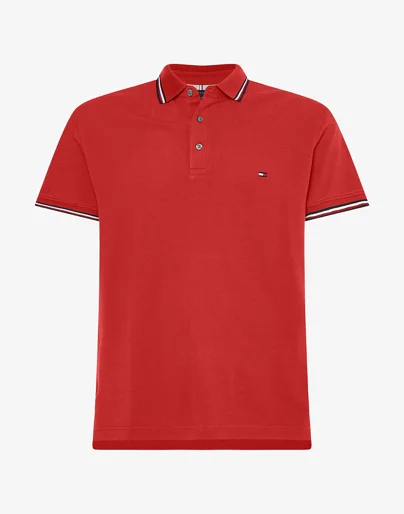 TOMMY HILFIGER Áo Polo Nam Tay Ngắn 1985 RWB Tipped Slim Polo