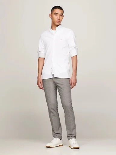 TOMMY HILFIGER Áo Sơ Mi Nam Tay Dài 1985 Knitted SF Shirt