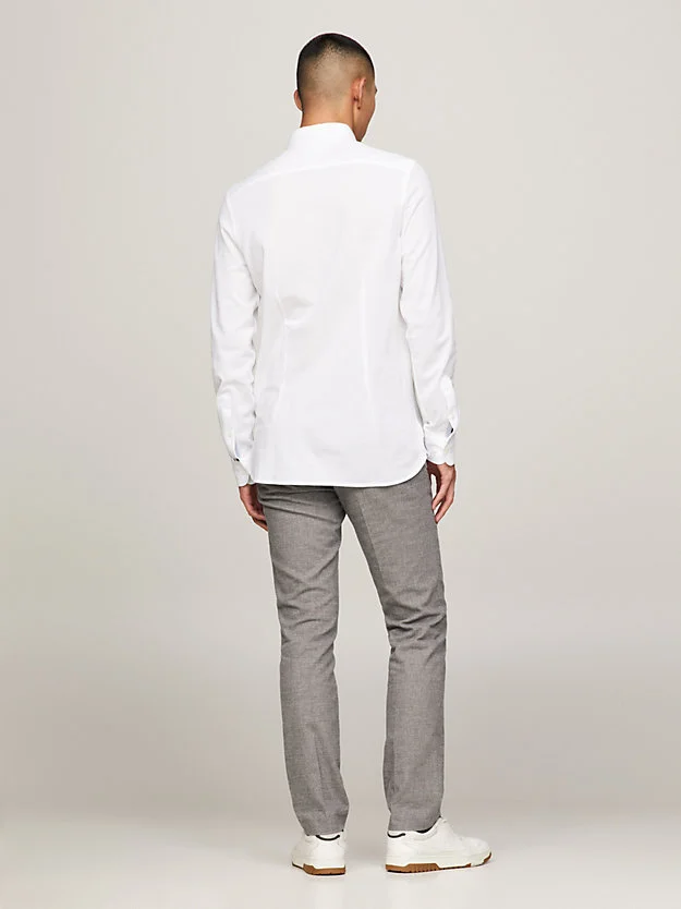 TOMMY HILFIGER Áo Sơ Mi Nam Tay Dài 1985 Knitted SF Shirt