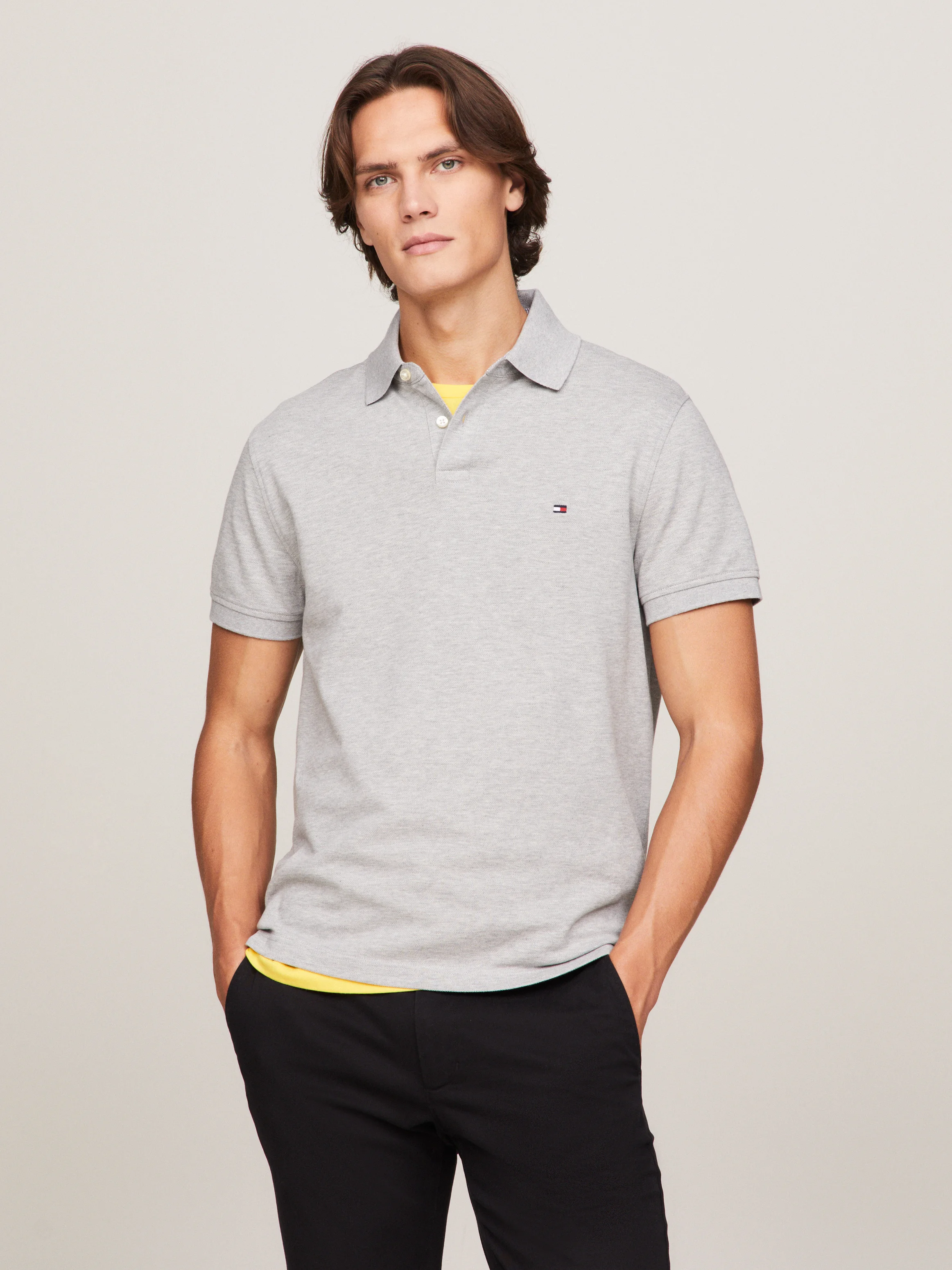 TOMMY HILFIGER Áo Polo Nam Tay Ngắn IM 1985 Regular Polo