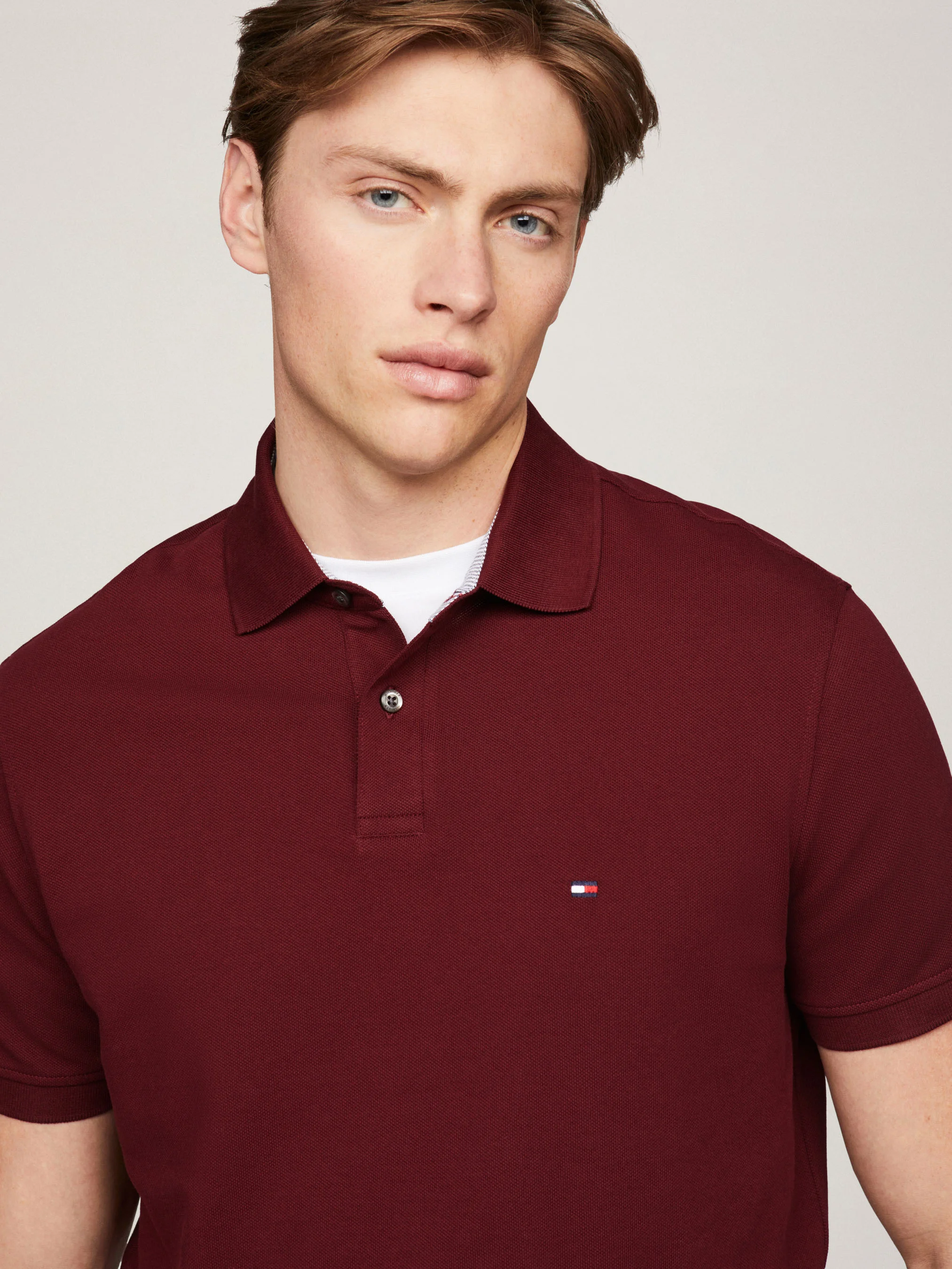 TOMMY HILFIGER Áo Polo Nam Tay Ngắn IM 1985 Regular Polo