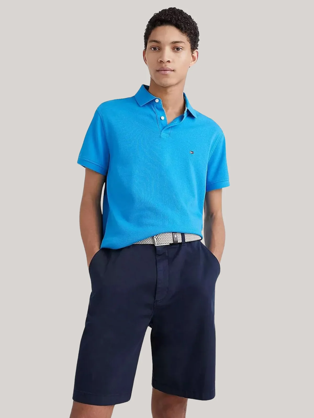 TOMMY HILFIGER Áo Polo Nam Tay Ngắn IM 1985 Slim Polo