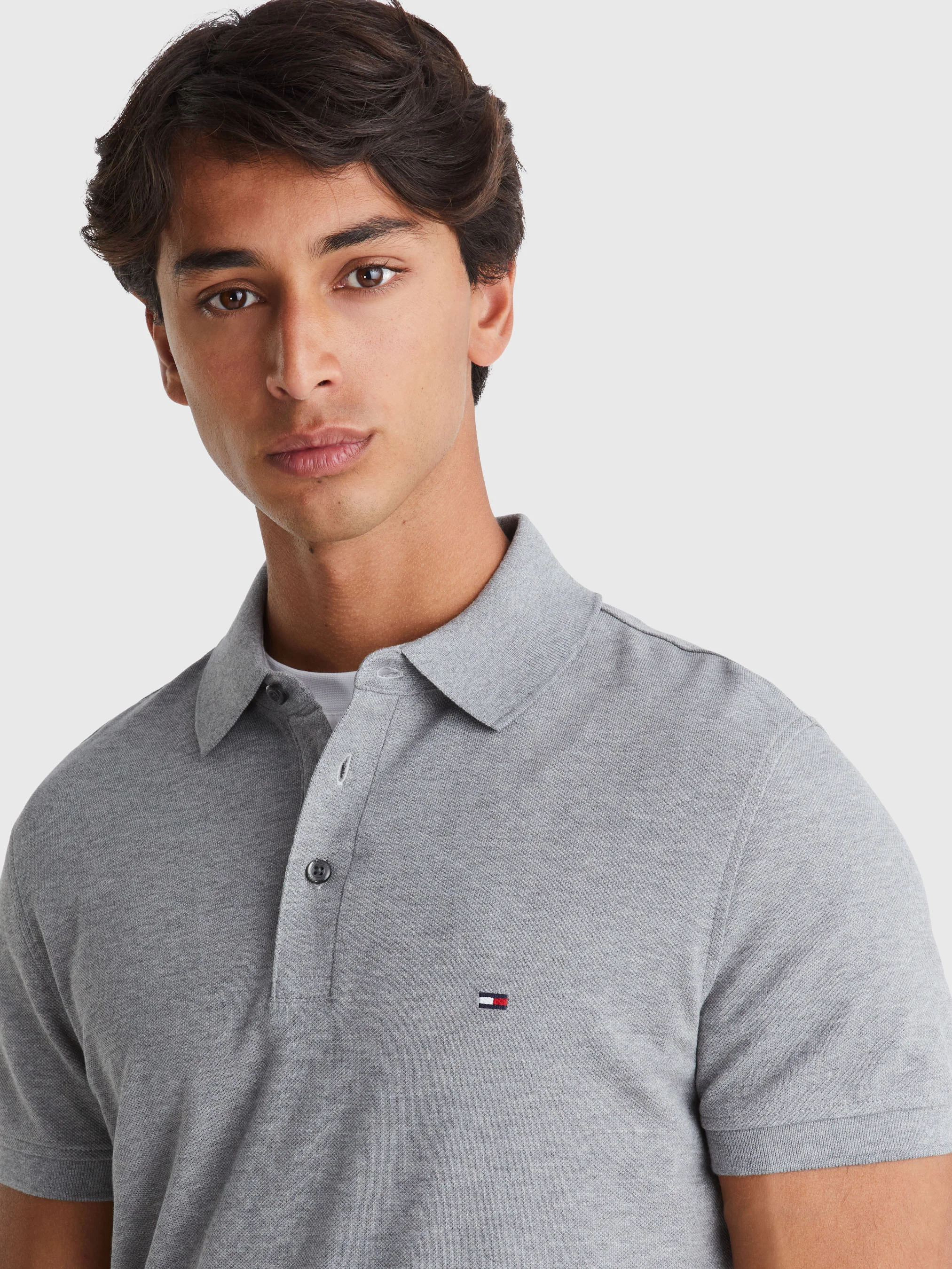 TOMMY HILFIGER Áo Polo Nam Tay Ngắn IM 1985 Slim Polo