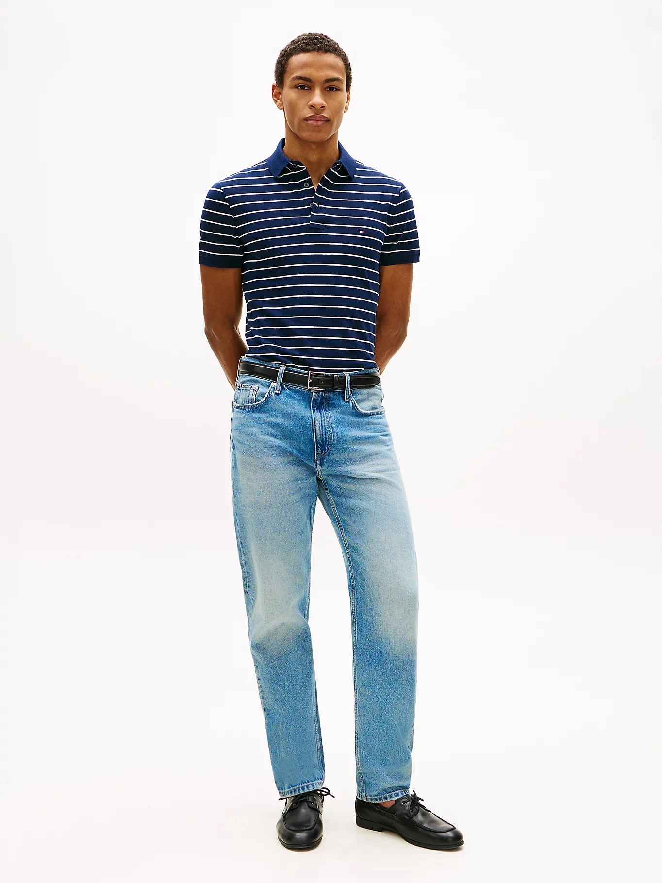 TOMMY HILFIGER Áo Polo Nam Tay Ngắn Im 1985 Slim Polo