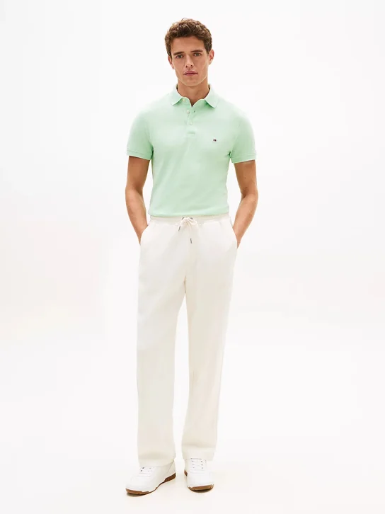 TOMMY HILFIGER Áo Polo Nam Tay Ngắn IM 1985 Slim Polo