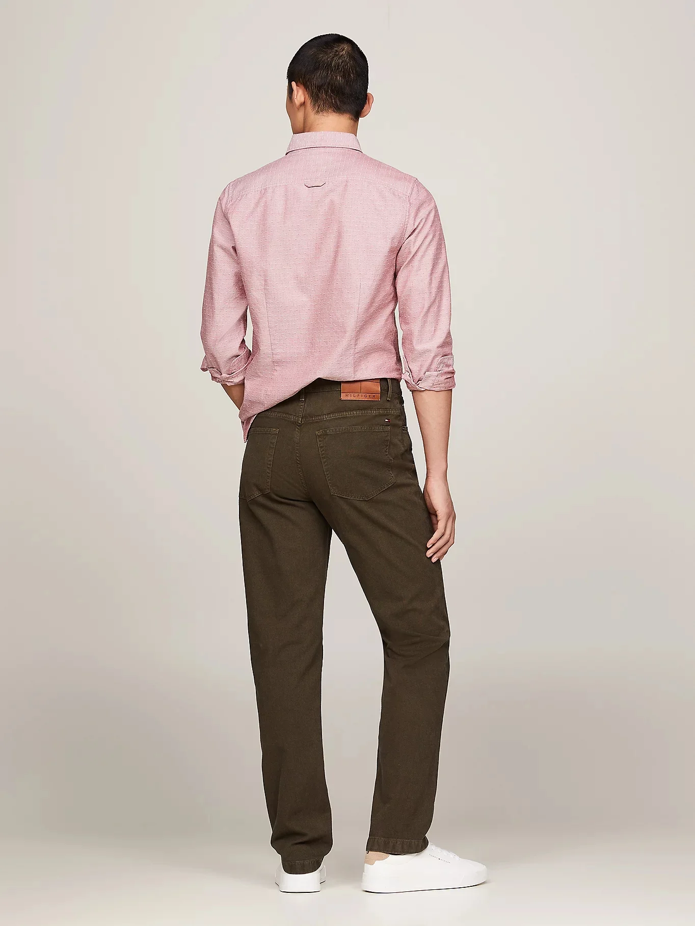TOMMY HILFIGER Quần Dài Nam Chino Denton Dobby YD GMD