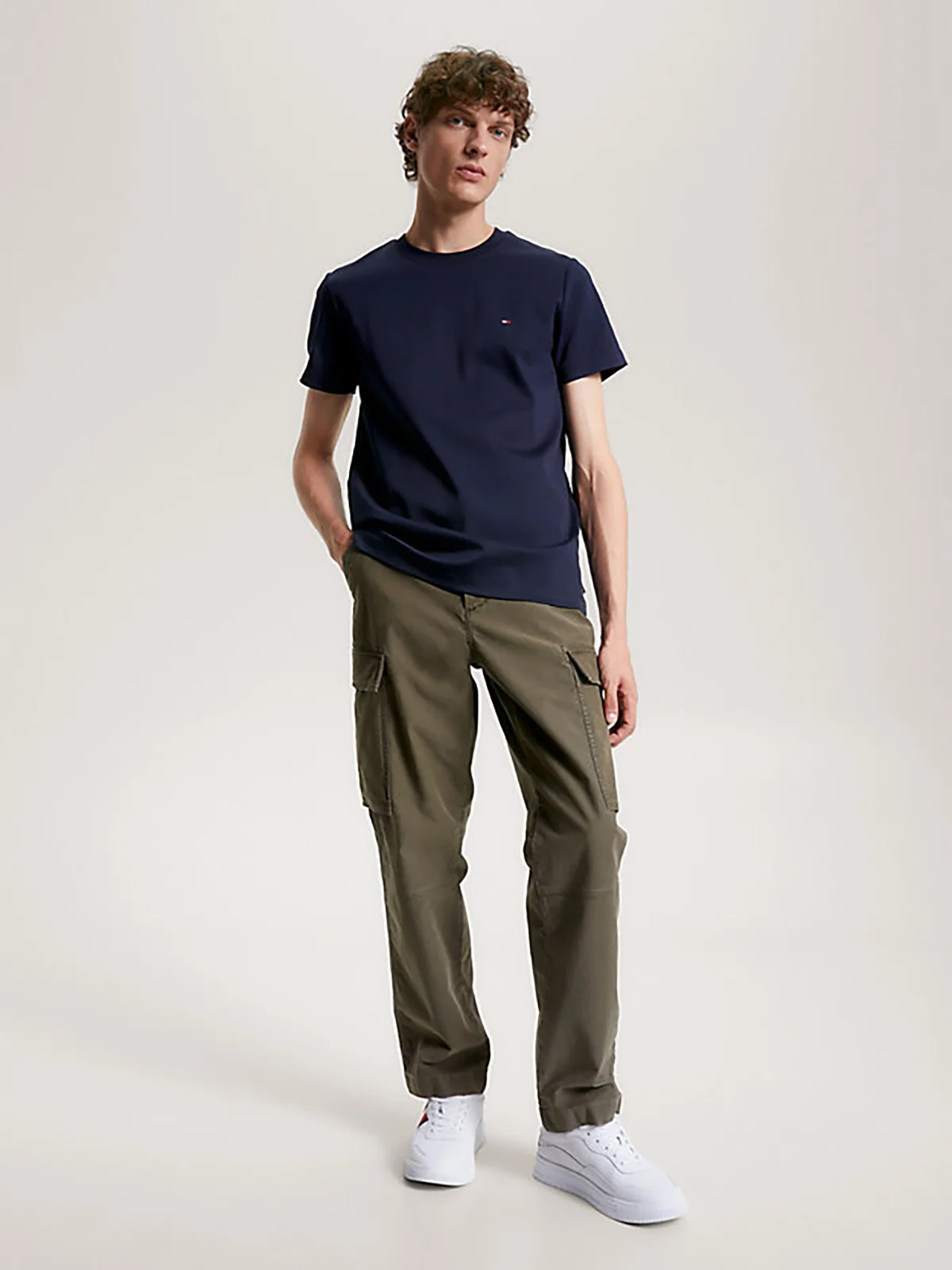 TOMMY HILFIGER Áo Thun Nam Tay Ngắn IM Luxury Interlock Tee
