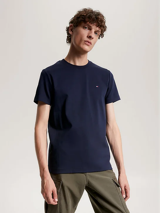 TOMMY HILFIGER Áo Thun Nam Tay Ngắn IM Luxury Interlock Tee
