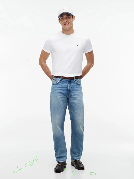 TOMMY HILFIGER Áo Thun Nam Tay Ngắn IM Luxury Interlock Tee