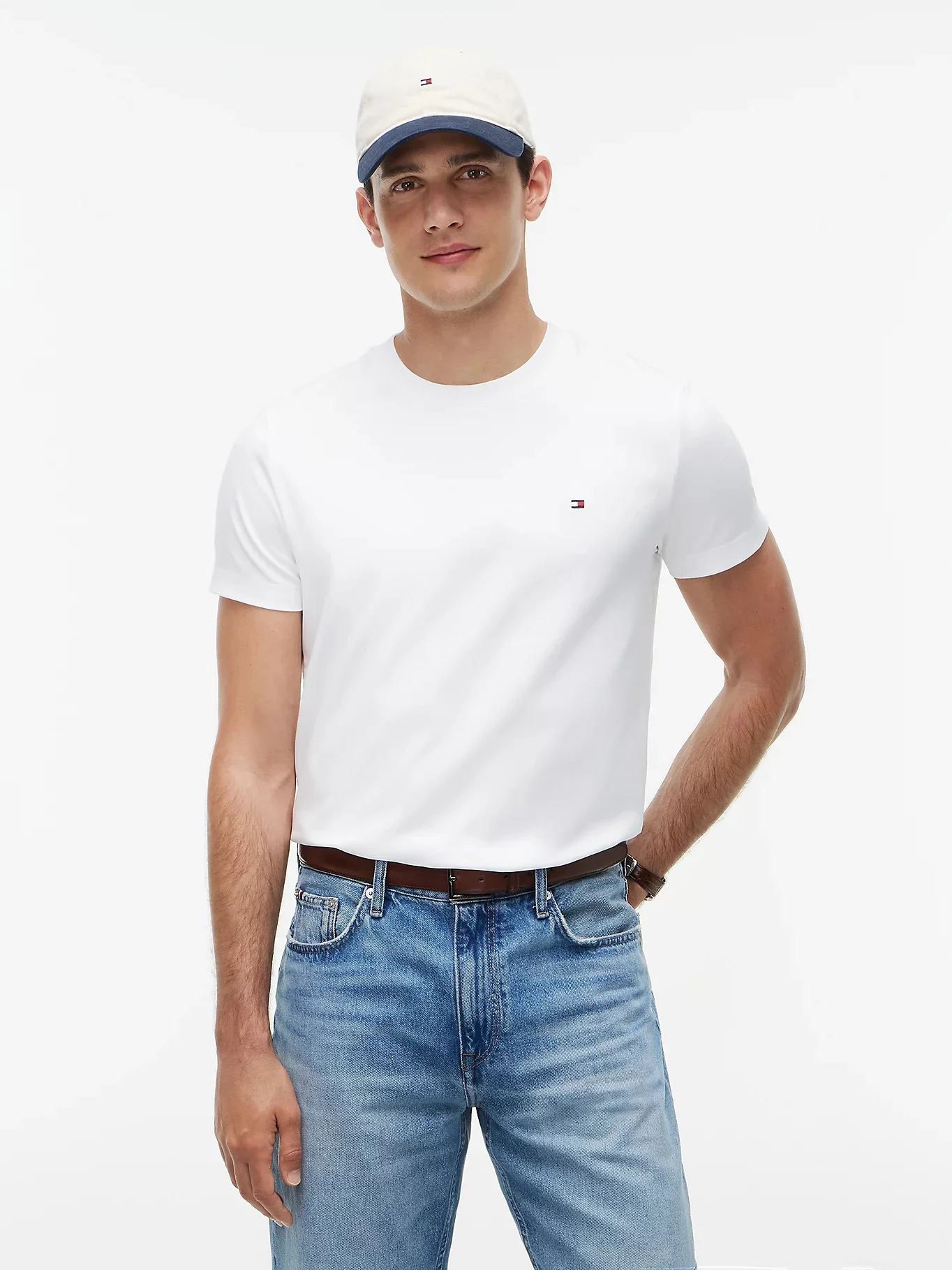 TOMMY HILFIGER Áo Thun Nam Tay Ngắn IM Luxury Interlock Tee