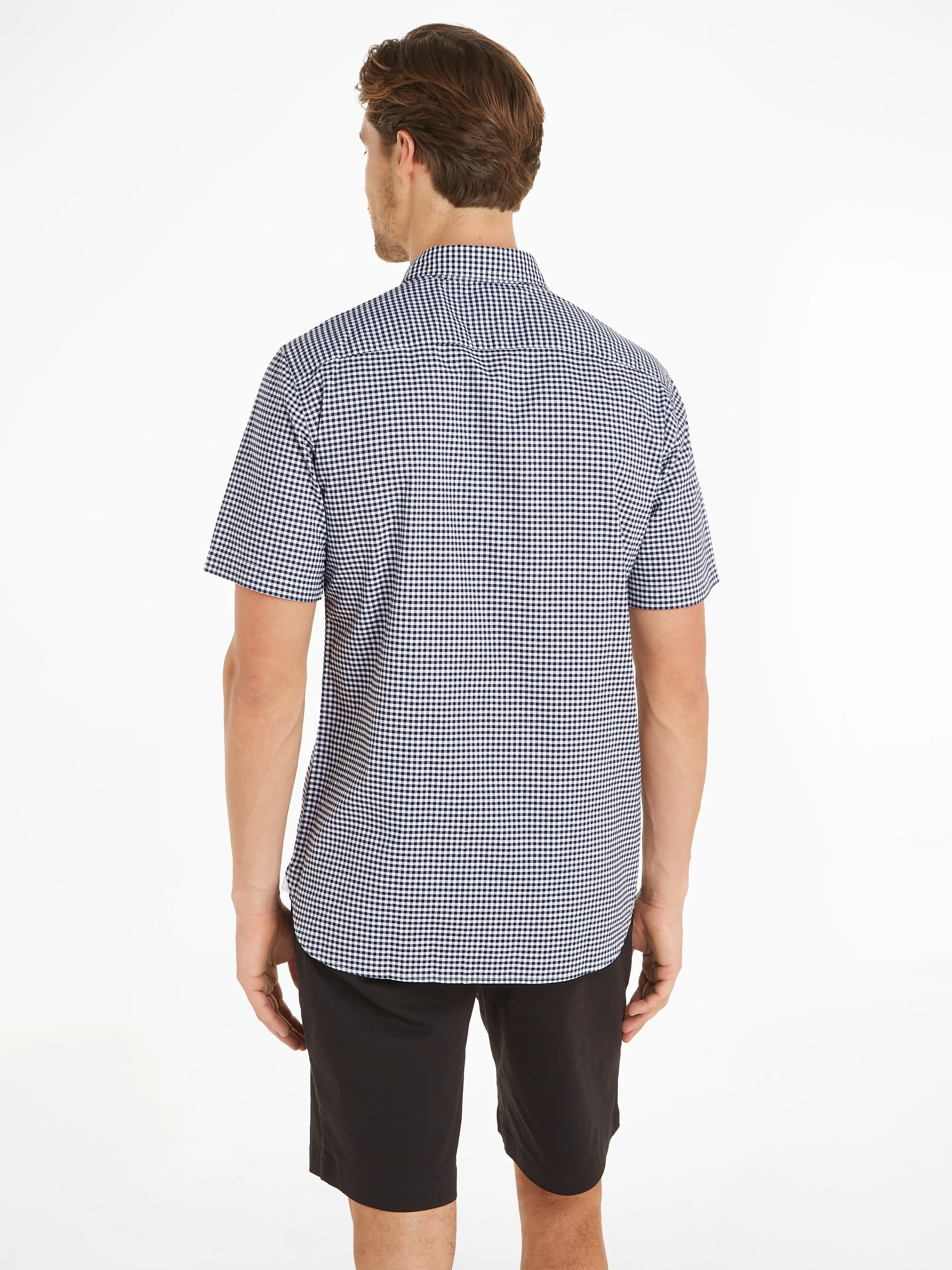 TOMMY HILFIGER Áo Sơ Mi Nam Tay Ngắn 1985 Oxford Gingham RF Shirt S/S