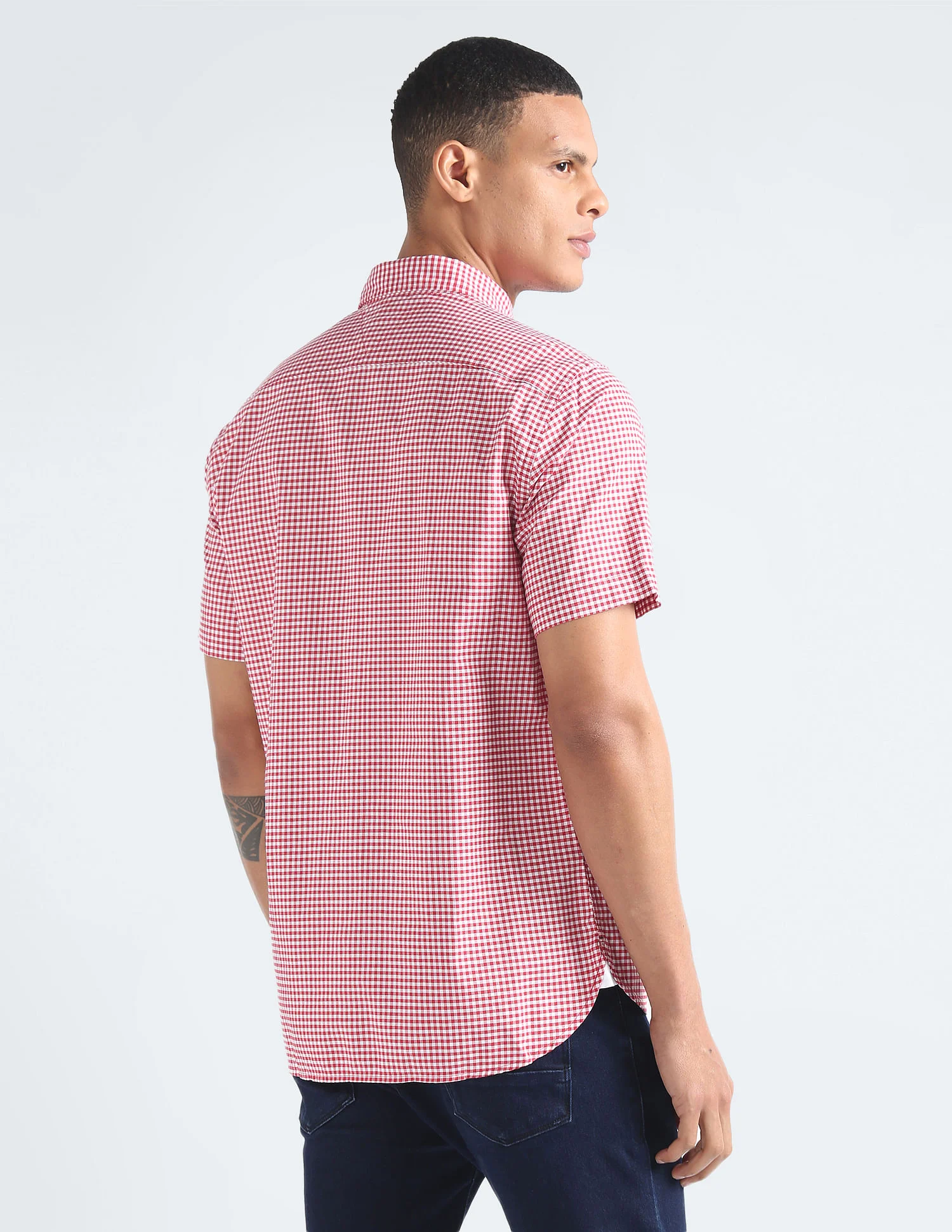 TOMMY HILFIGER Áo Sơ Mi Nam Tay Ngắn 1985 Oxford Gingham RF Shirt S/S