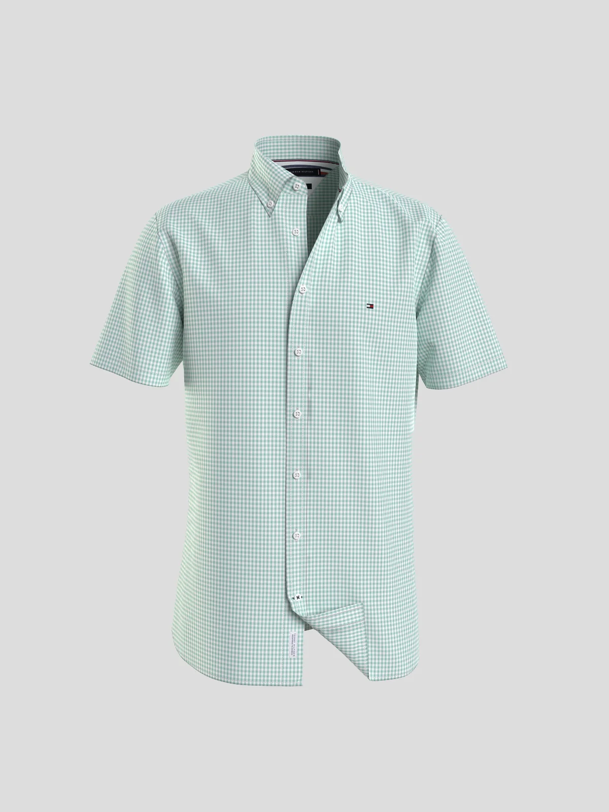 TOMMY HILFIGER Áo Sơ Mi Nam Tay Ngắn 1985 Oxford Gingham RF Shirt S/S