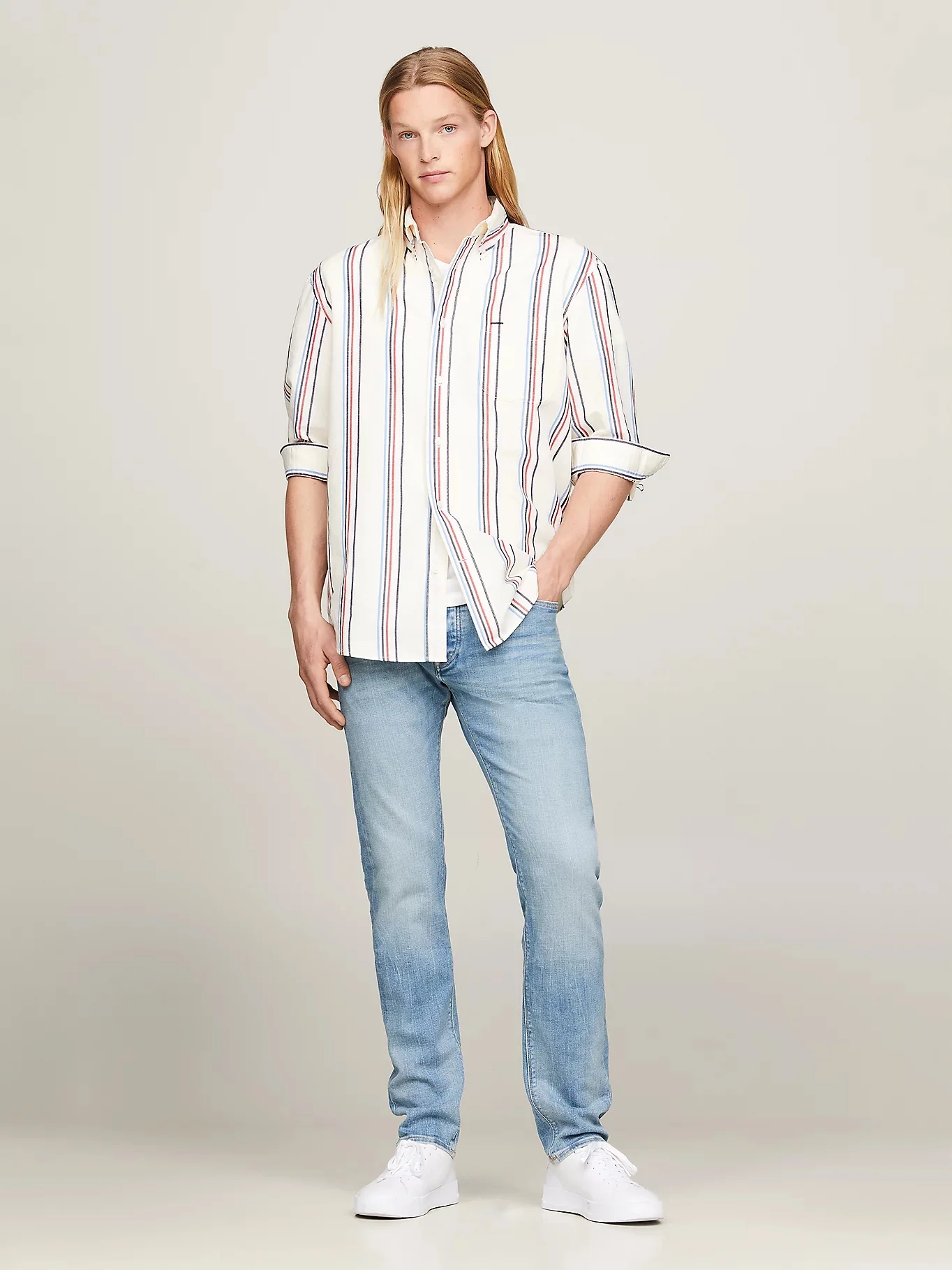 TOMMY HILFIGER Quần Jeans Nam Straight Denton RGD 8Yrs East