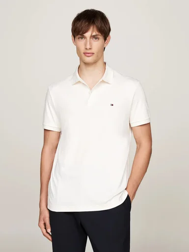 TOMMY HILFIGER Áo Polo Nam Tay Ngắn Liquid Cotton Essential Reg Polo