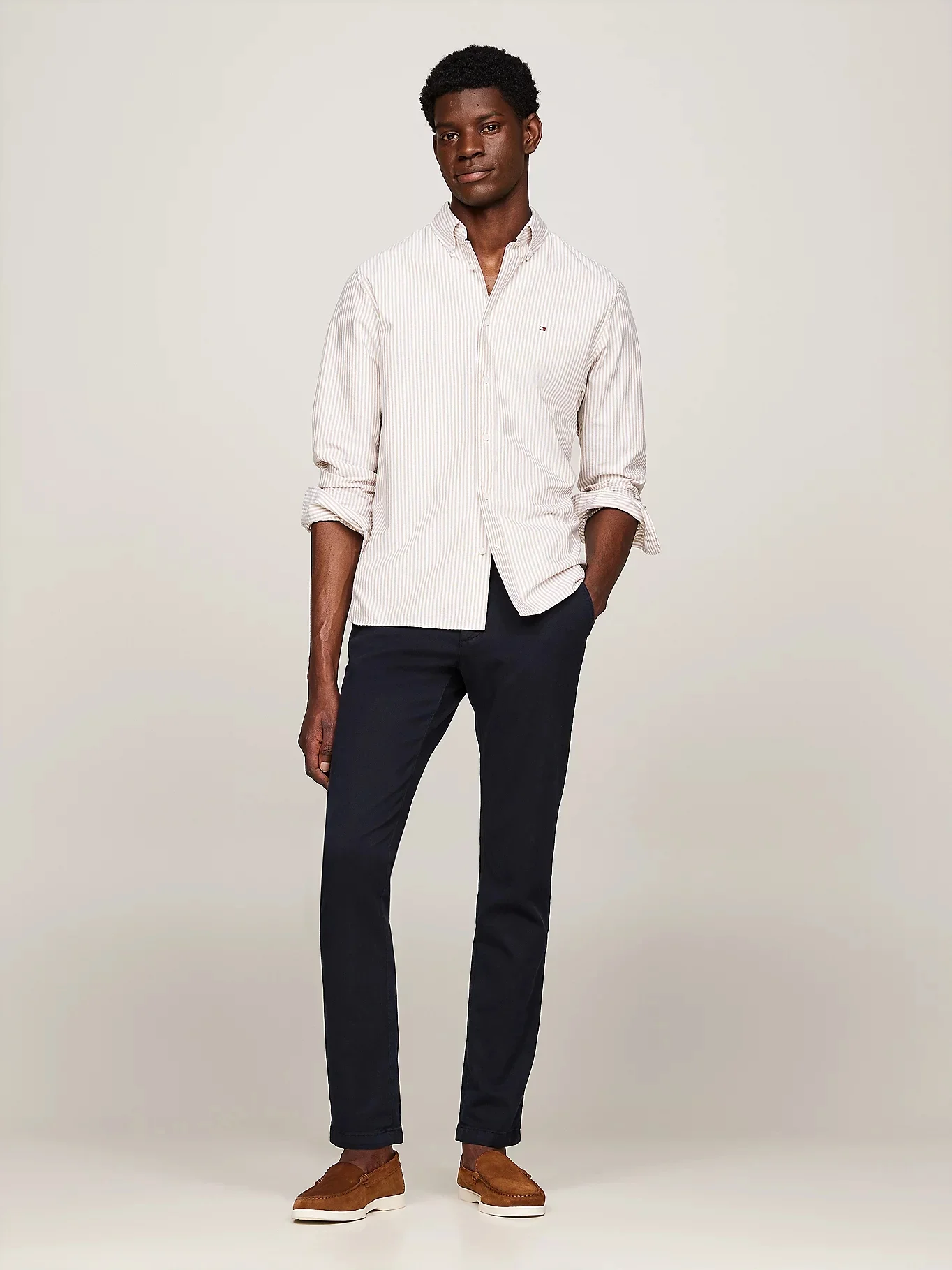 TOMMY HILFIGER Quần Dài Nam Chino Bleecker Structure GMD