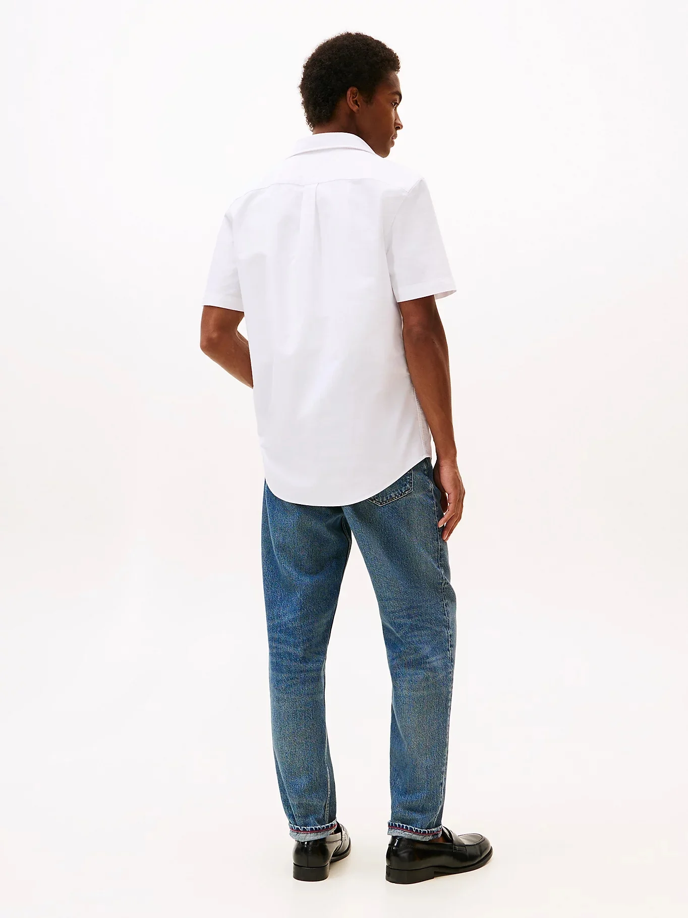 TOMMY HILFIGER Áo Sơ Mi Nam Tay Ngắn Heritage Oxford RF Shirt S/S