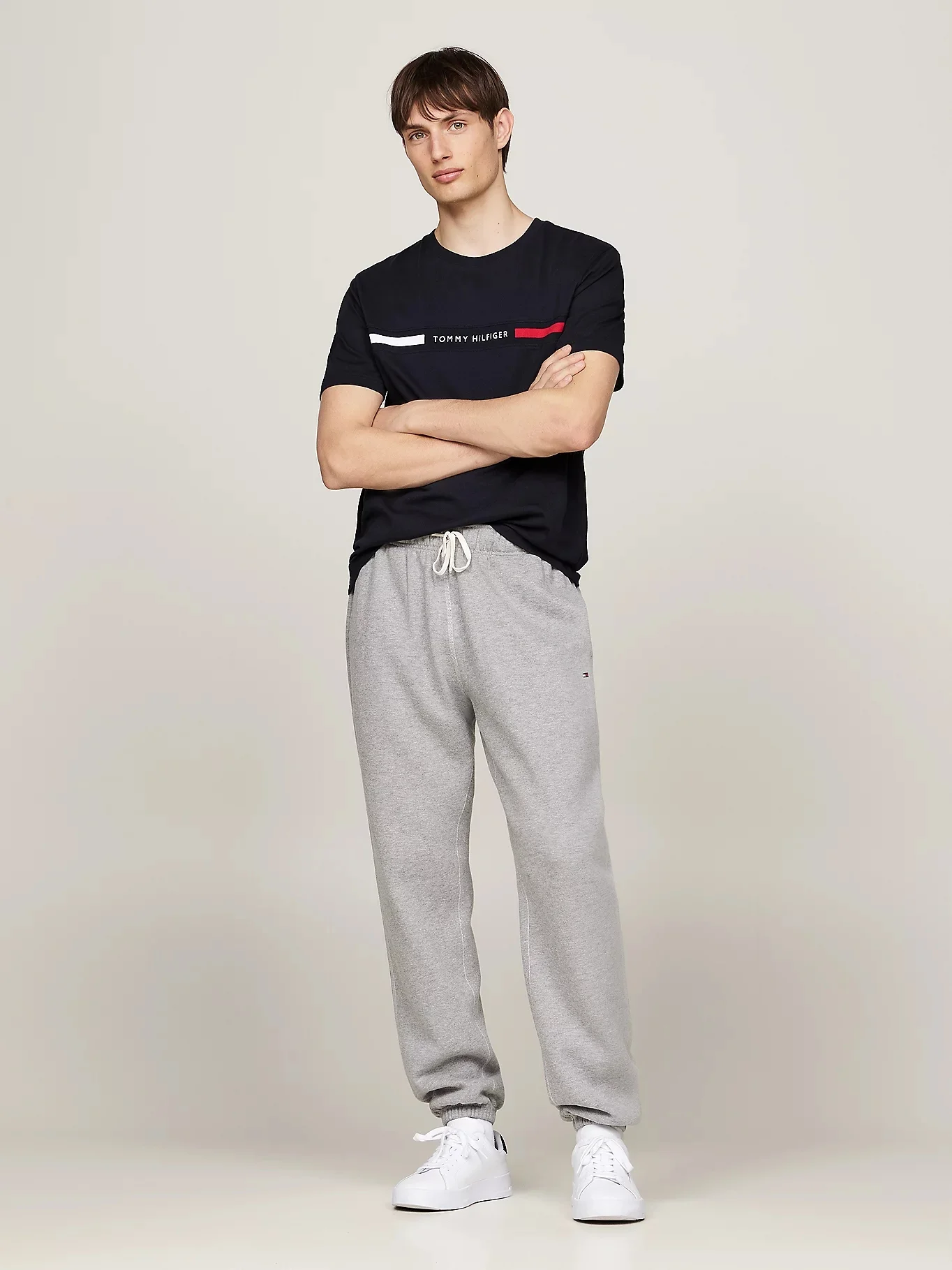 TOMMY HILFIGER Áo Thun Nam Tay Ngắn Hilfiger Chest Insert Tee