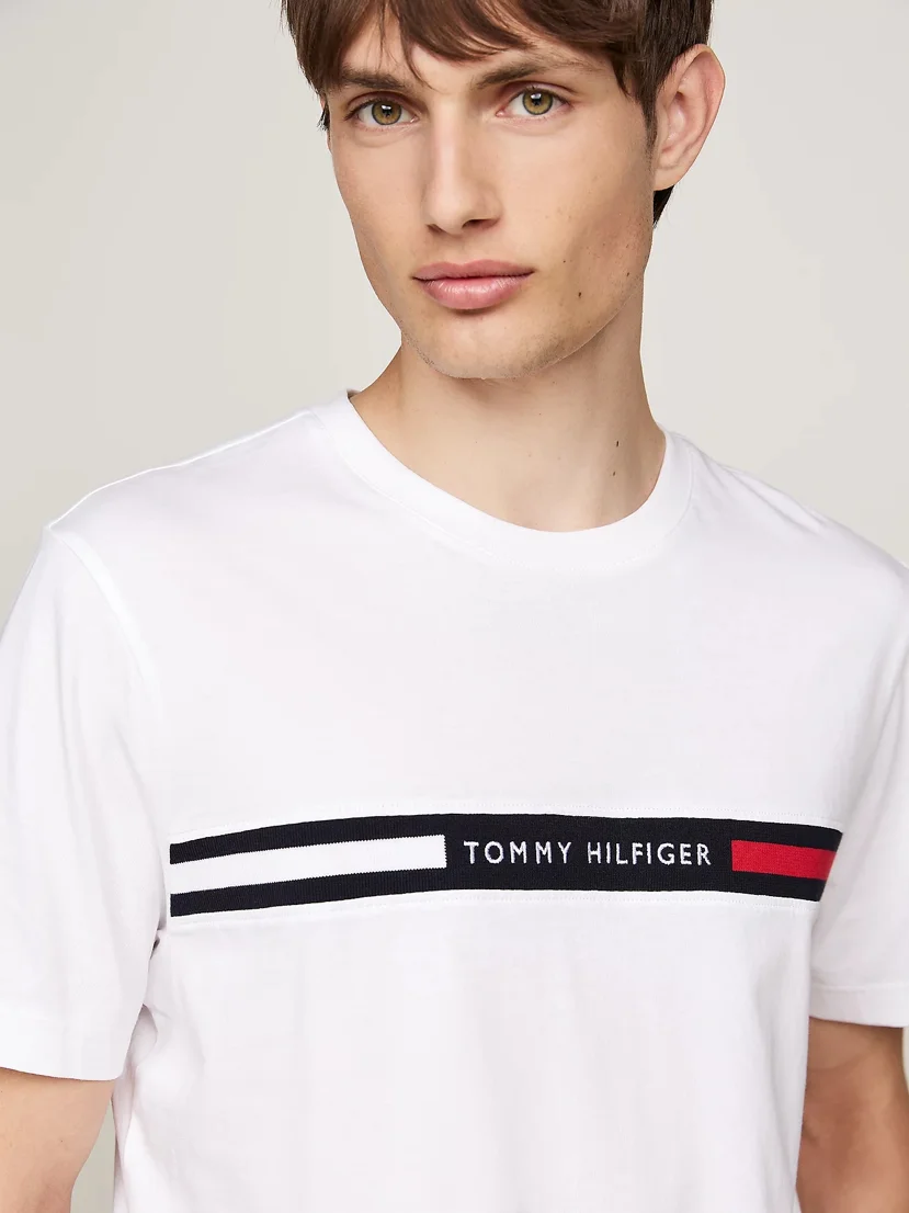 TOMMY HILFIGER Áo Thun Nam Tay Ngắn Hilfiger Chest Insert Tee
