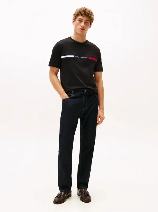 TOMMY HILFIGER Áo Thun Nam Tay Ngắn Hilfiger Chest Insert Tee