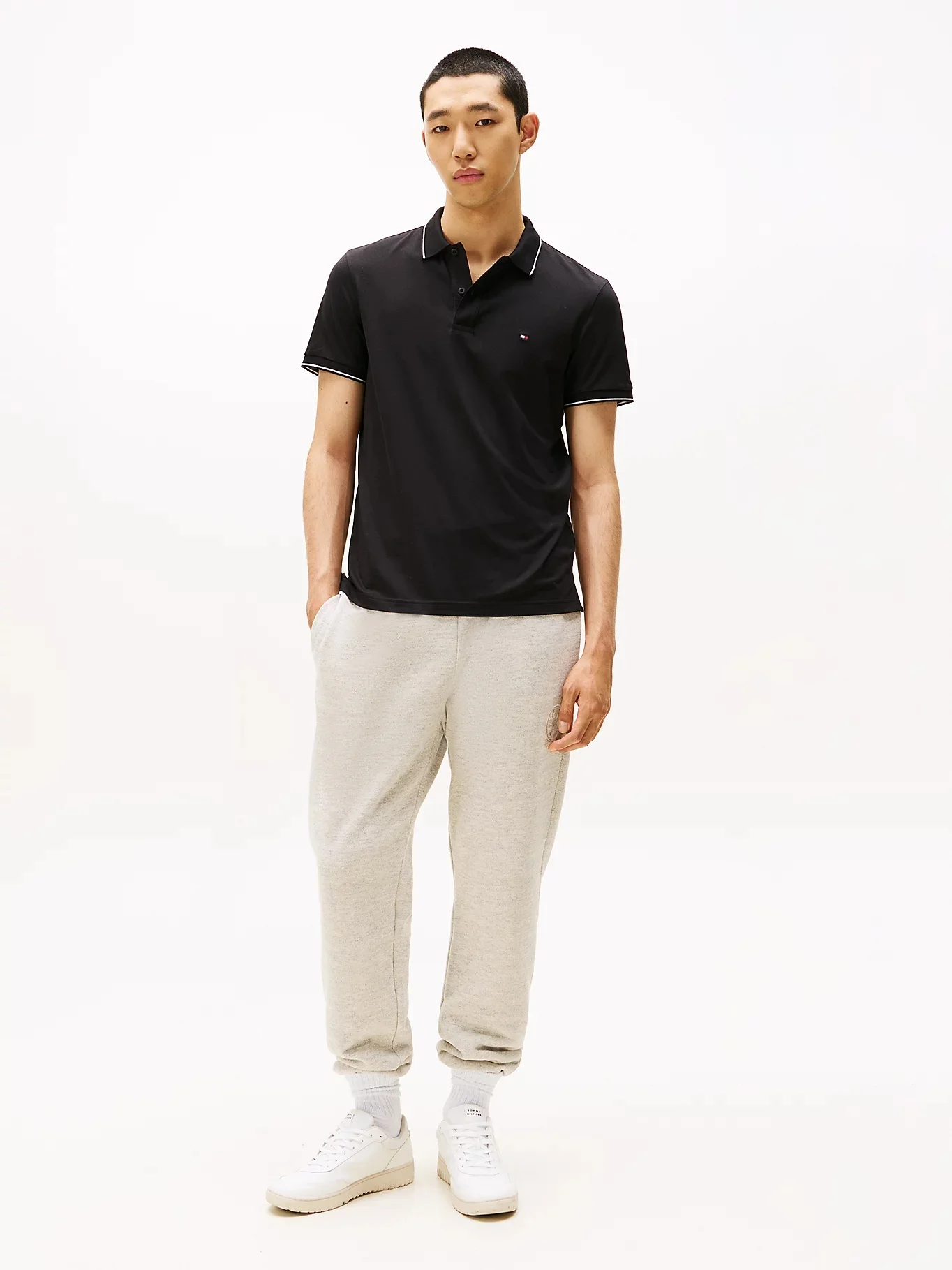 TOMMY HILFIGER Áo Polo Nam Tay Ngắn Performance Jersey Reg Polo