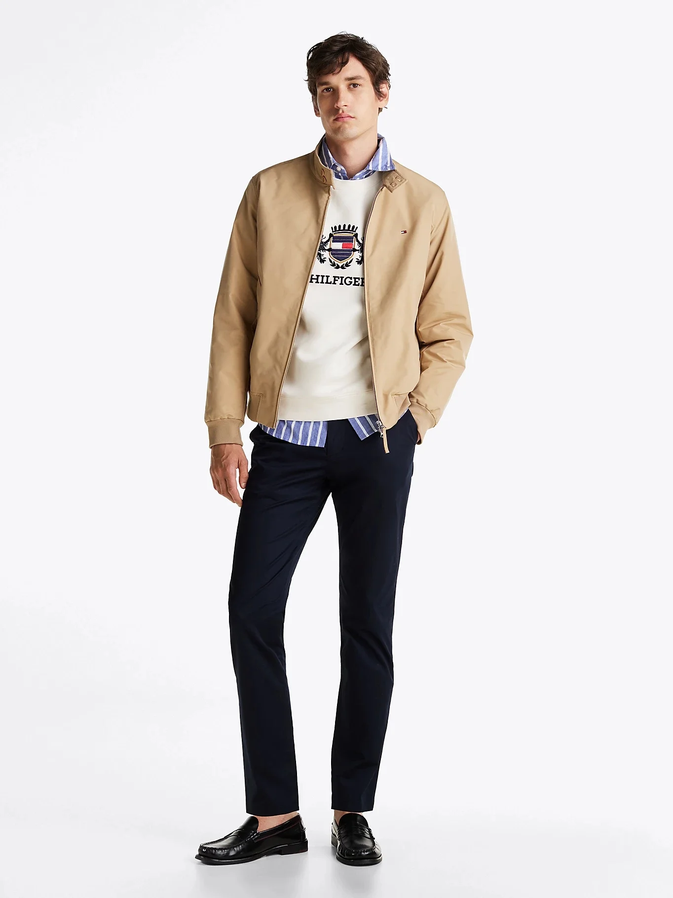 TOMMY HILFIGER Quần Dài Nam Bleecker Cotton Satin