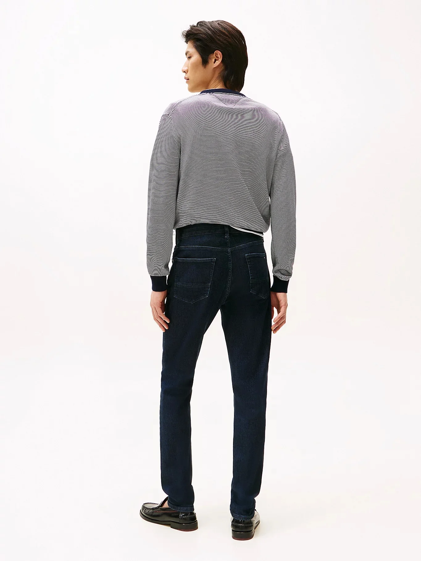 TOMMY HILFIGER Quần Jeans Nam Slim Bleecker SStr Stew Blue