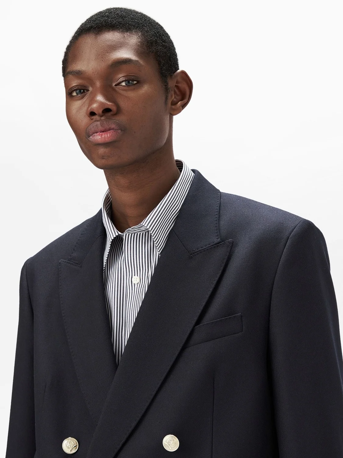 TOMMY HILFIGER Áo Khoác Nam Tay Dài T1 Db Wool Blazer Txtr