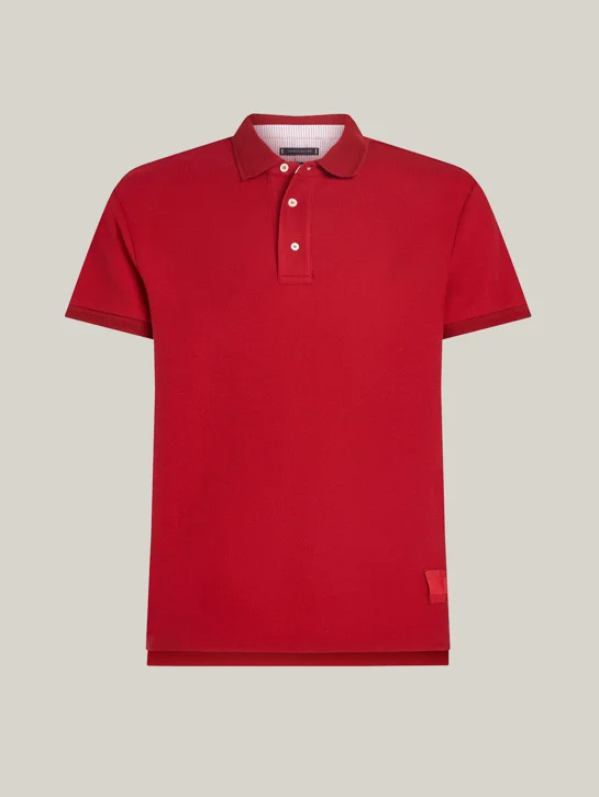 TOMMY HILFIGER Áo Polo Nam Tay Ngắn Two-Tone Honeycomb Polo