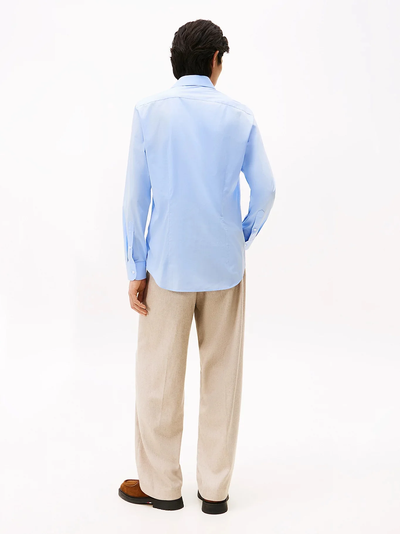 TOMMY HILFIGER Áo Sơ Mi Nam Tay Dài Cl Flex Poplin SF Shirt
