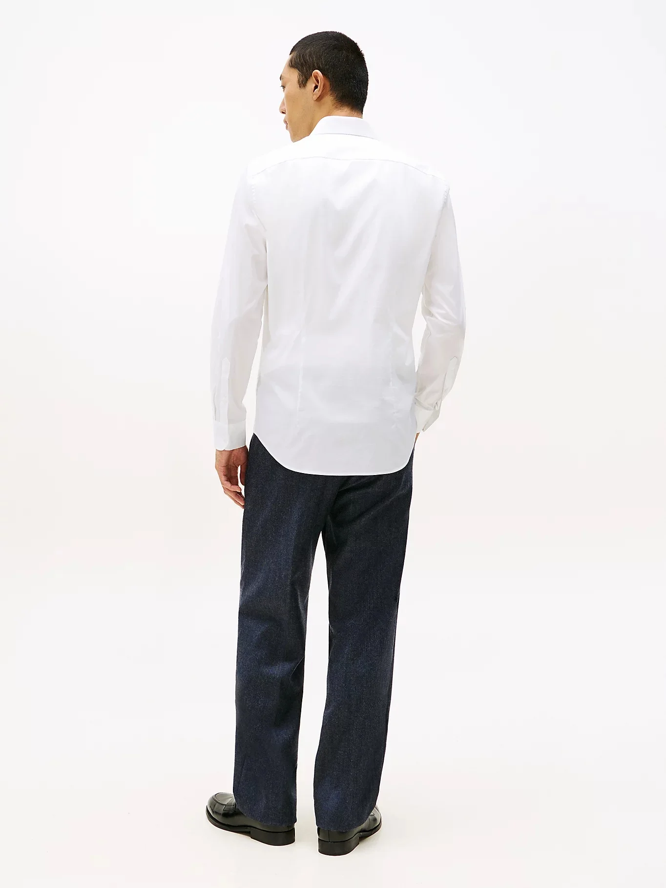 TOMMY HILFIGER Áo Sơ Mi Nam Tay Dài Cl Flex Poplin SF Shirt