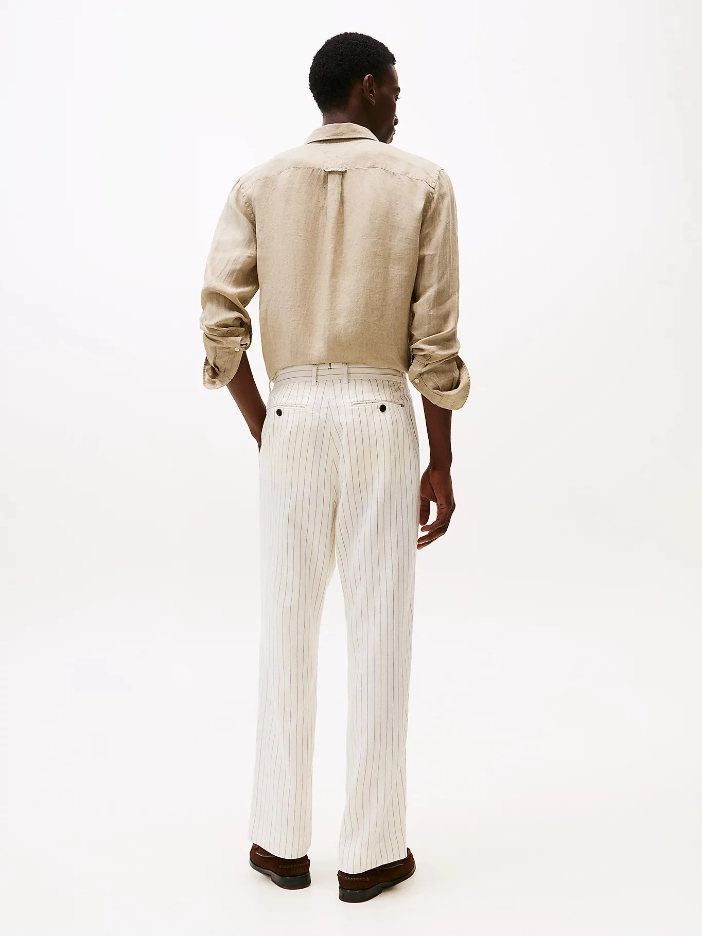 TOMMY HILFIGER Quần Dài Nam DC Linen Striped Pant