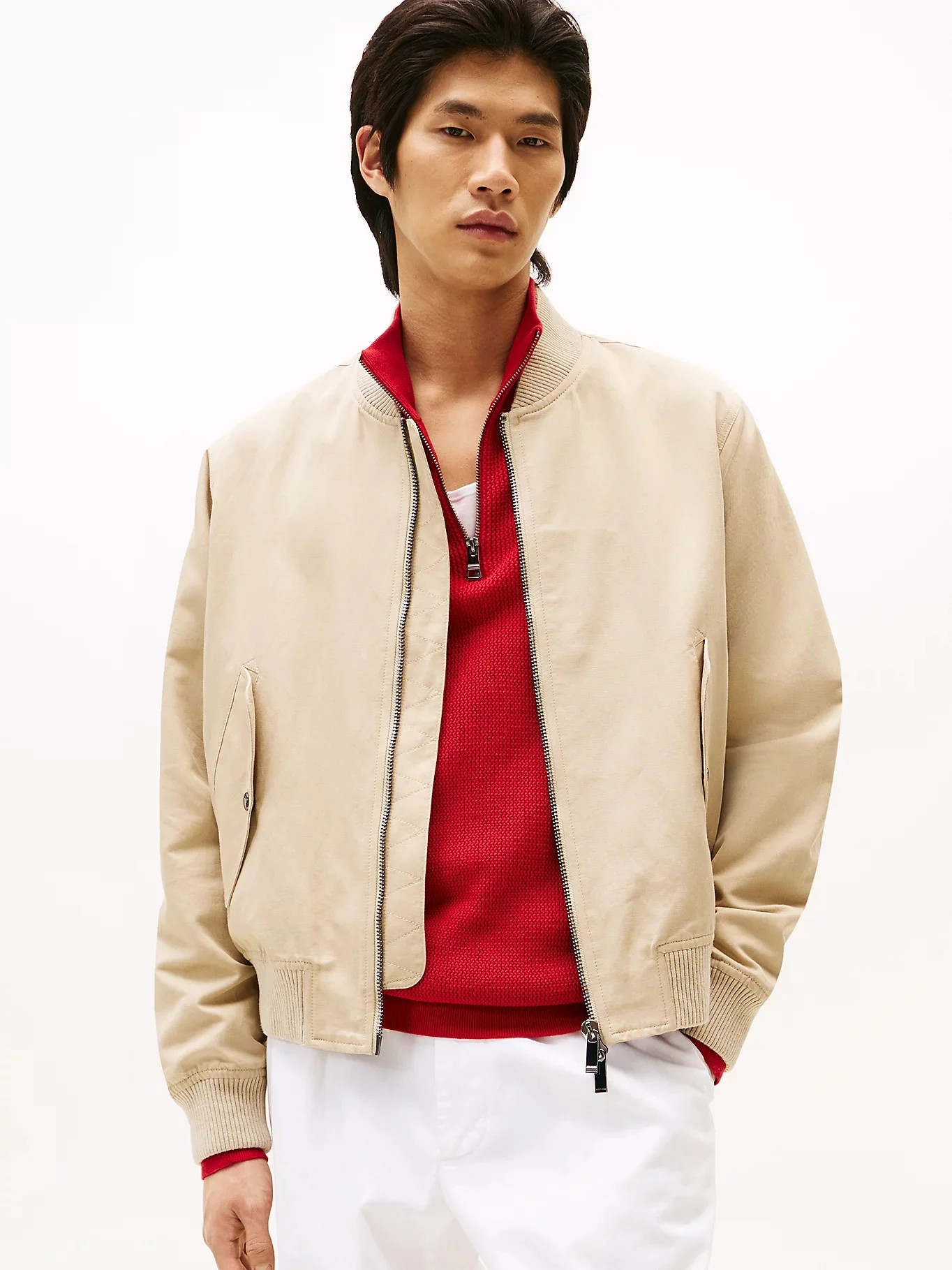 TOMMY HILFIGER Áo Khoác Nam Tay Dài DC Luxe Bomber