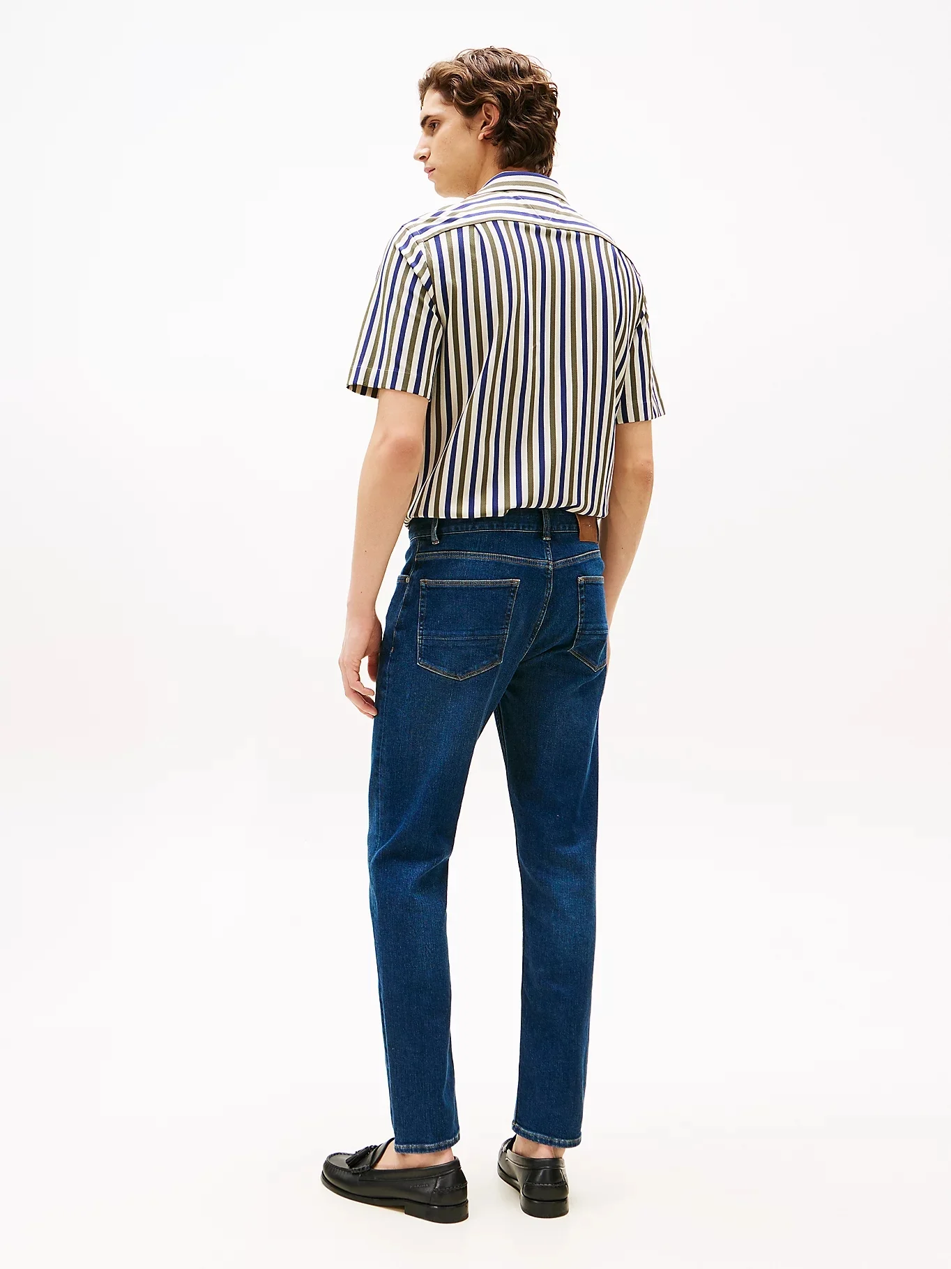 TOMMY HILFIGER Quần Jeans Nam Na Nos Bleecker Dark Indigo