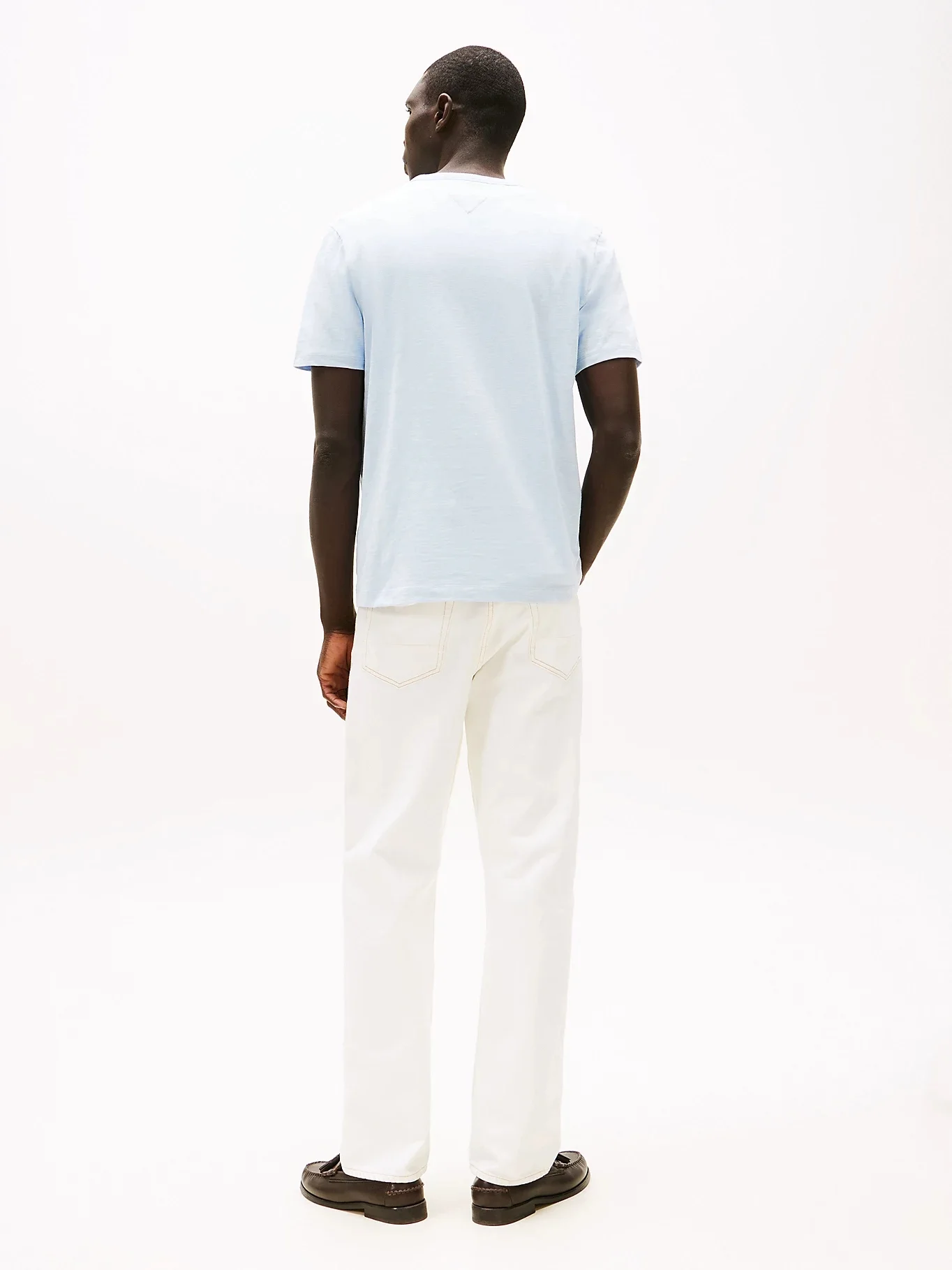 TOMMY HILFIGER Áo Thun Nam Tay Ngắn Palm Tree Label Tee
