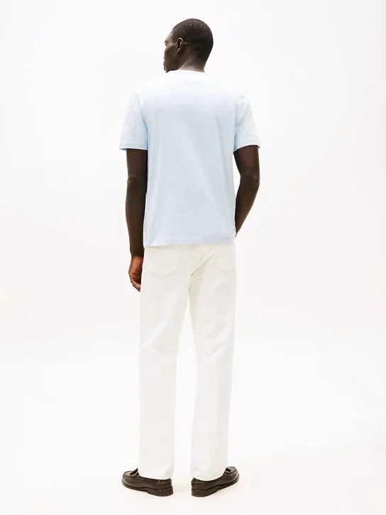 TOMMY HILFIGER Áo Thun Nam Tay Ngắn Palm Tree Label Tee
