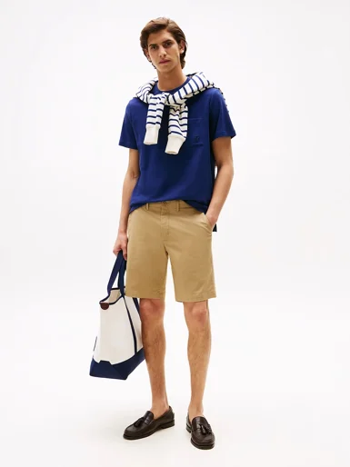 TOMMY HILFIGER Áo Thun Nam Tay Ngắn Monogram IMD Tee