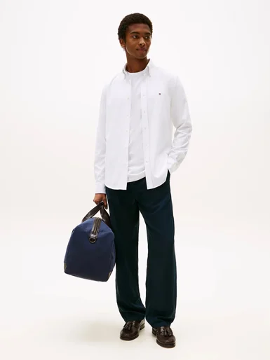 TOMMY HILFIGER Áo Sơ Mi Nam Tay Dài Performance Knit Solid LS Shirt