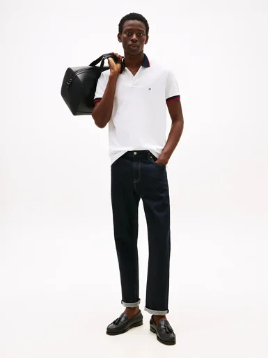 TOMMY HILFIGER Áo Polo Nam Tay Ngắn Contrast Collar Cuff Reg Polo