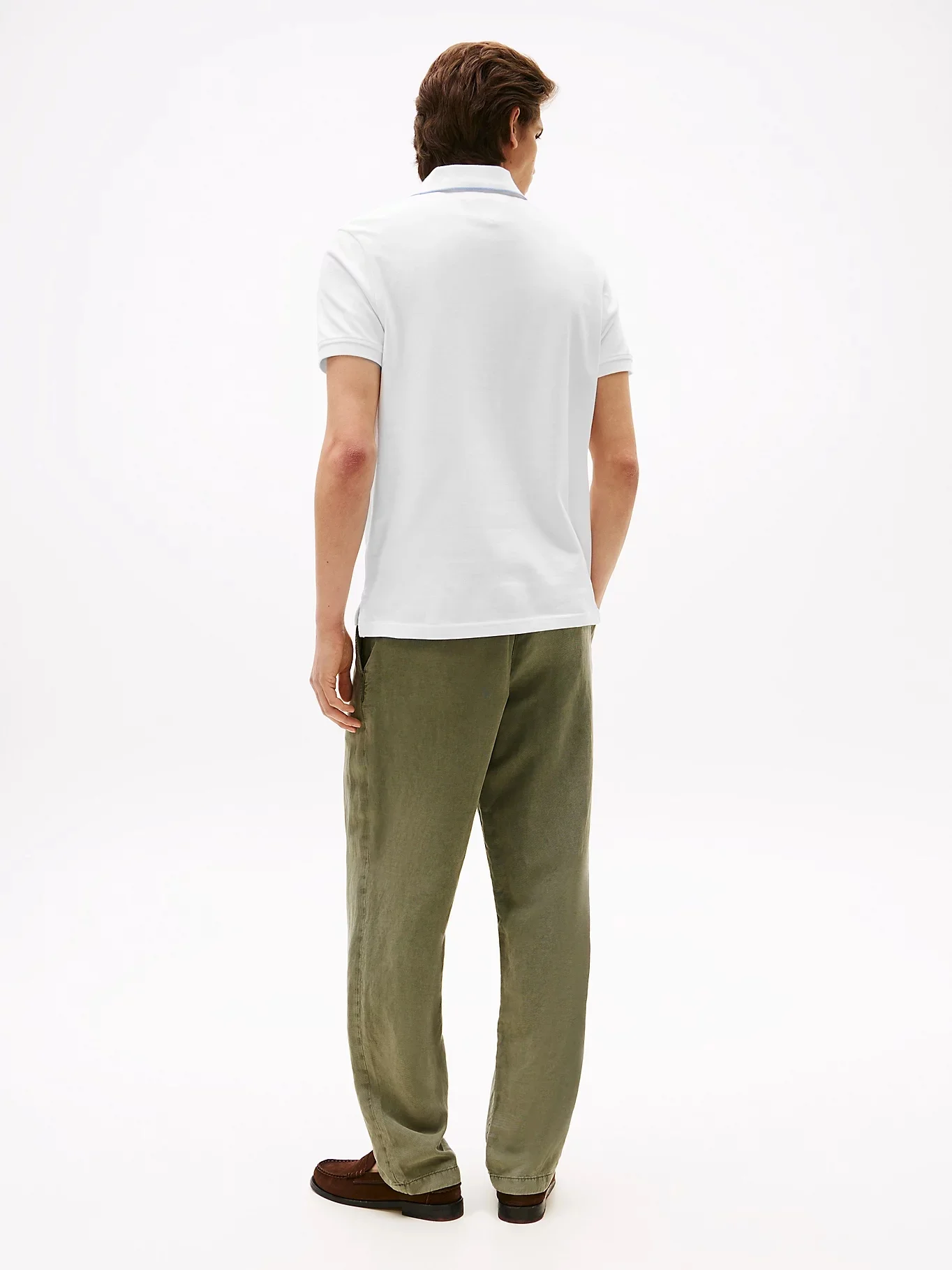 TOMMY HILFIGER Áo Polo Nam Tay Ngắn Seas Placket Intrest Reg Polo