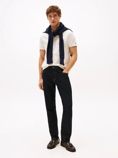 TOMMY HILFIGER Áo Polo Nam Tay Ngắn Aop Interlock Reg Polo