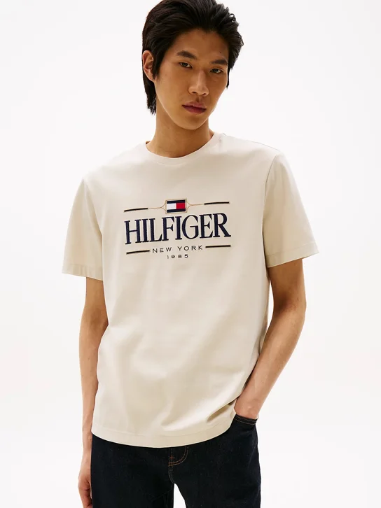 TOMMY HILFIGER Áo Thun Nam Tay Ngắn Icon Hilfiger Tee