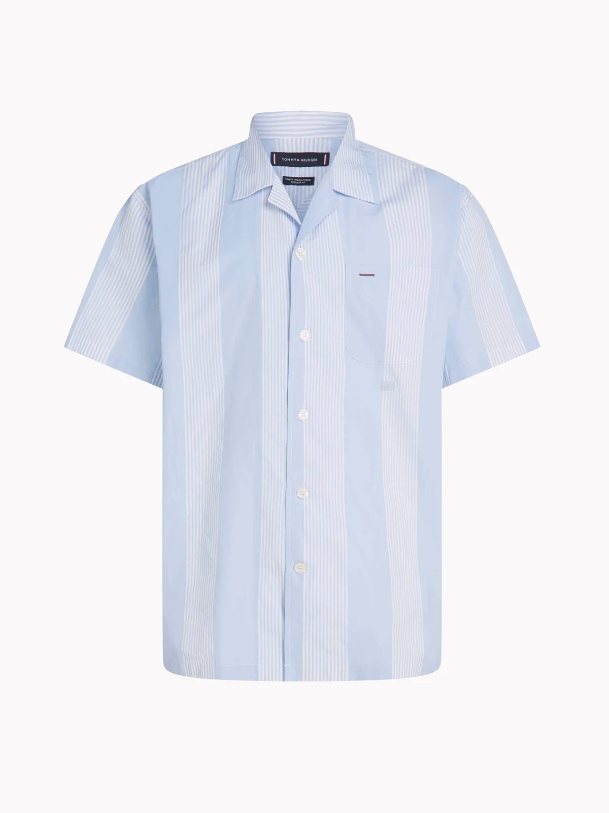 TOMMY HILFIGER Áo Sơ Mi Nam Tay Ngắn T1 SS Boxy Cuban Collar Shirt
