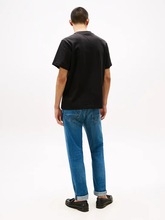 TOMMY HILFIGER Áo Thun Nam Tay Ngắn Seasonal Flag Logo Tee